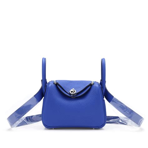 hermes lindy blue electric|hermes mini lindy.